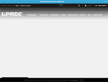 Tablet Screenshot of pridebodyboards.com